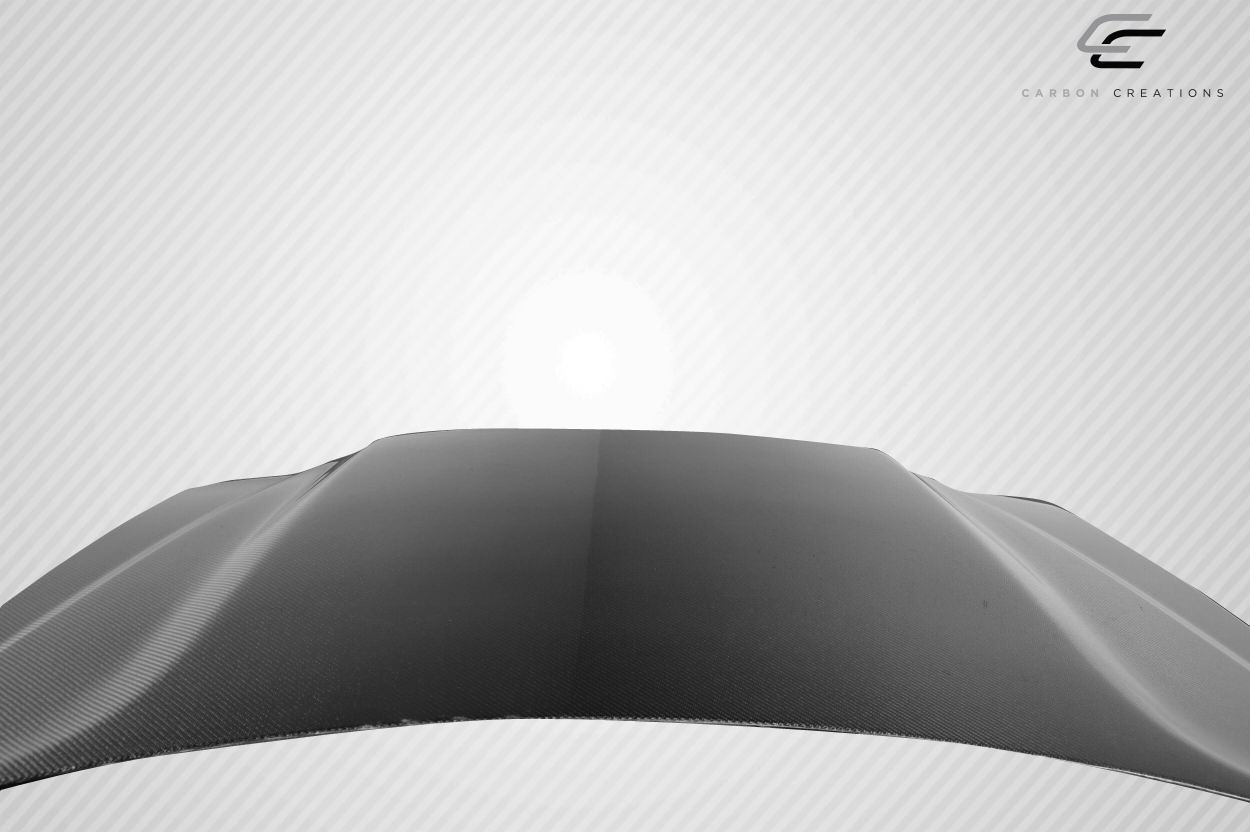 2005-2007 Dodge Magnum Carbon Creations Demon Look Hood - 1 Piece